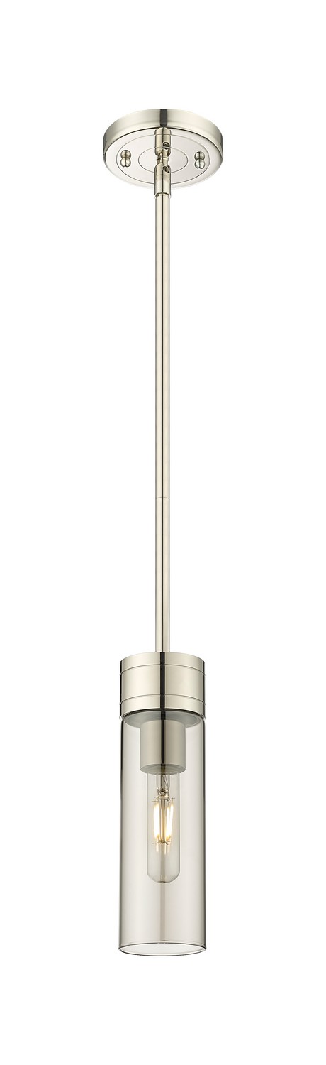 One Light Mini Pendant by Innovations - Downtown Urban Collection, Polished Nickel Finish - 617-1S-PN-G617-8SM