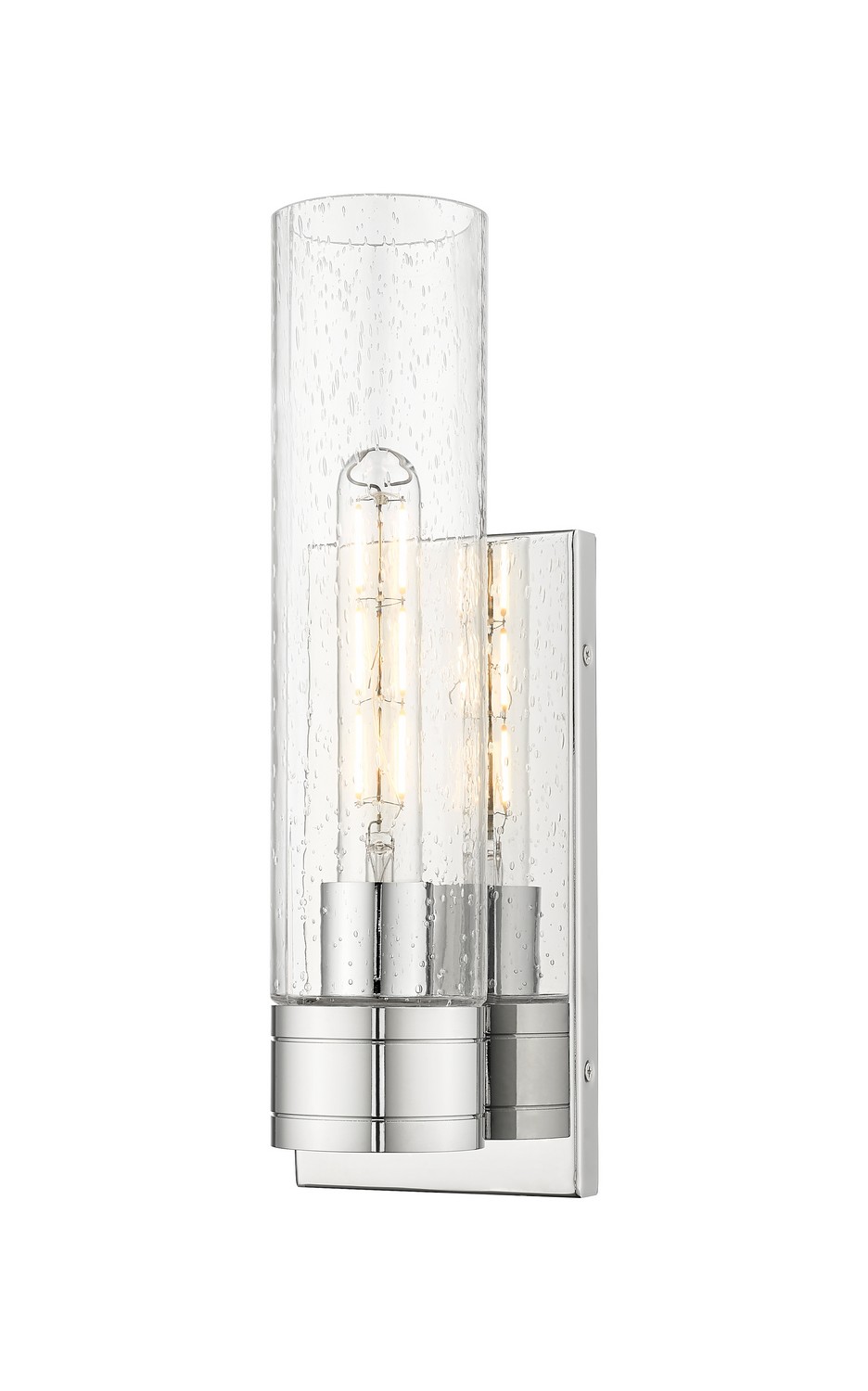 One Light Wall Sconce by Innovations - Downtown Urban Collection, Polished Chrome Finish - 617-1W-PC-G617-11SDY