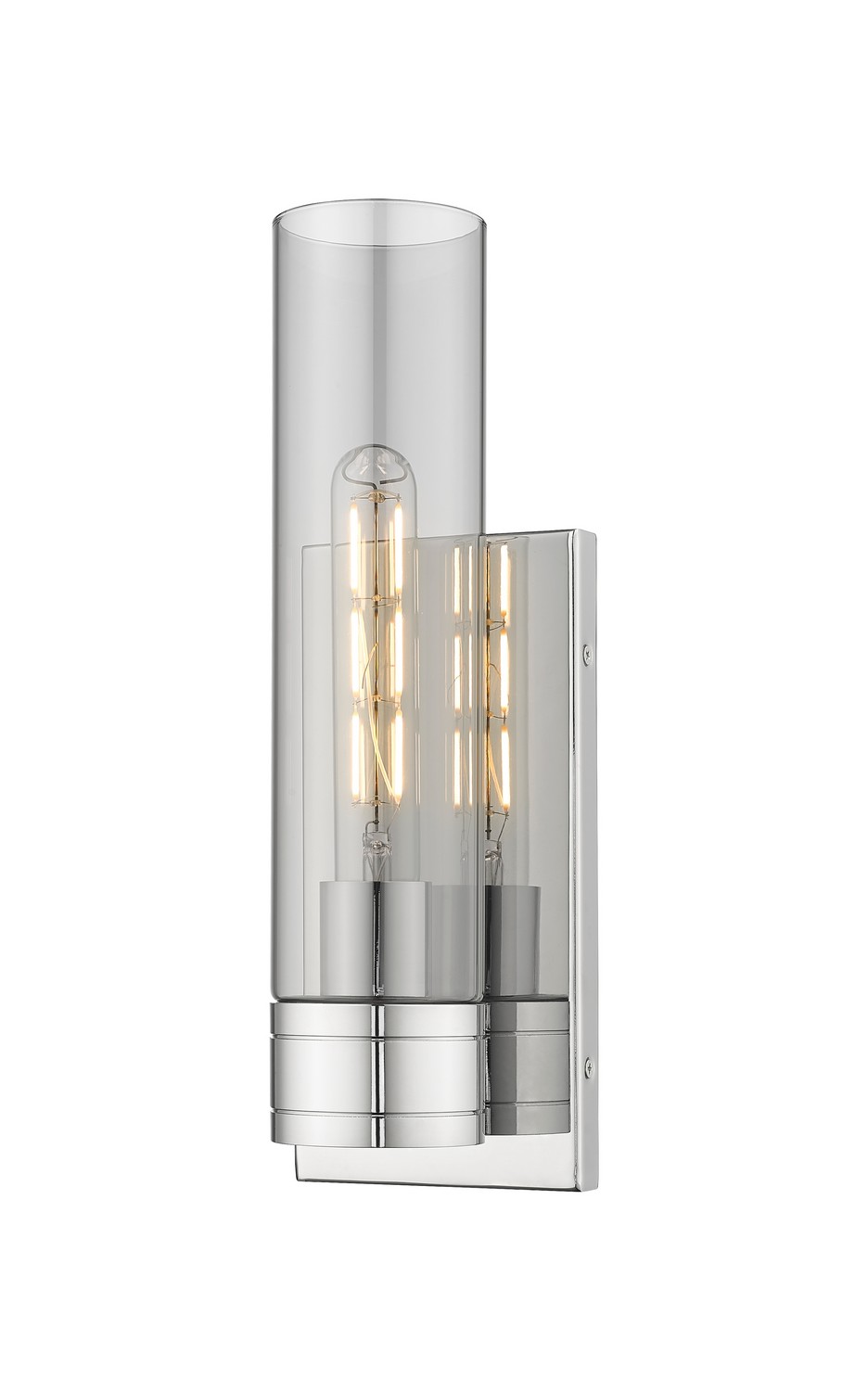 One Light Wall Sconce by Innovations - Downtown Urban Collection, Polished Chrome Finish - 617-1W-PC-G617-11SM
