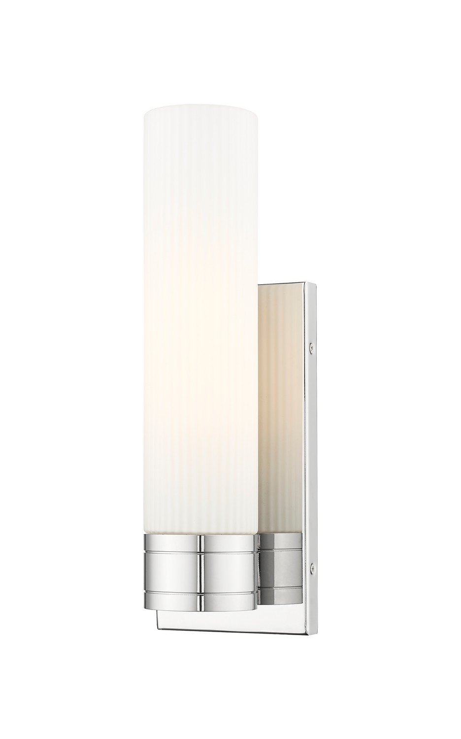 One Light Wall Sconce by Innovations - Downtown Urban Collection, Polished Chrome Finish - 617-1W-PC-G617-11SWH