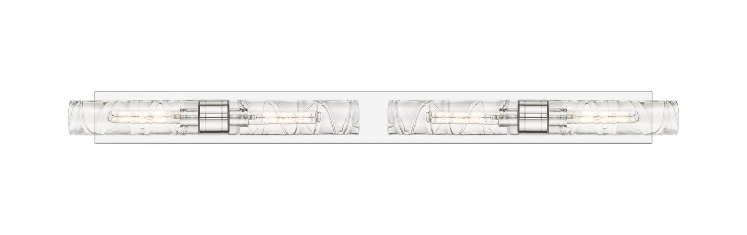 Four Light Bath Vanity by Innovations - Downtown Urban Collection, Polished Chrome Finish - 617L-4W-PC-G617-11DE