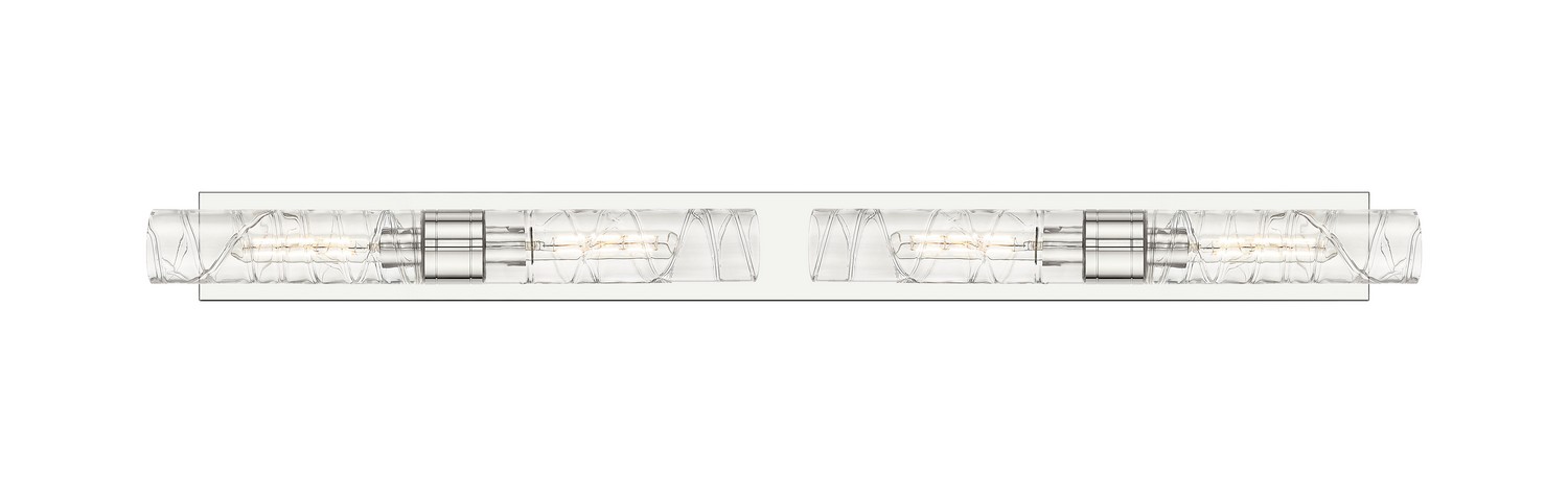 Four Light Bath Vanity by Innovations - Downtown Urban Collection, Polished Nickel Finish - 617L-4W-PN-G617-11DE