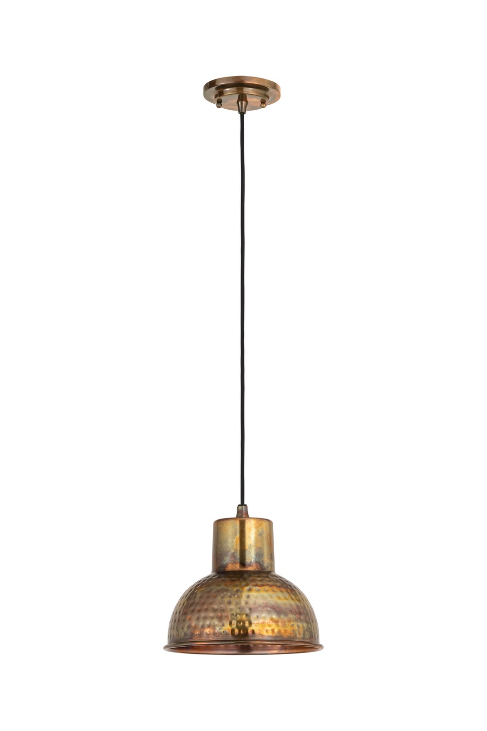 One Light Mini Pendant by Innovations - Downtown Urban Collection, Burnt Copper Finish - 650-1P-BC-7