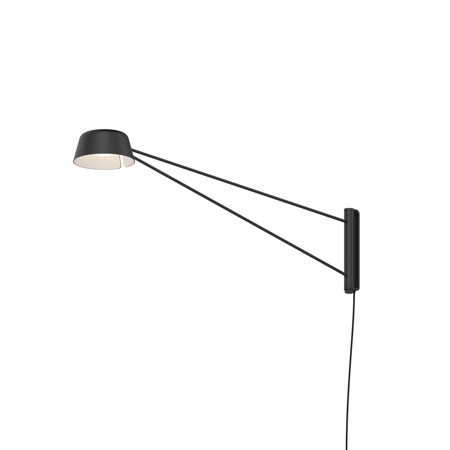 Satin Black Led Wal… - image