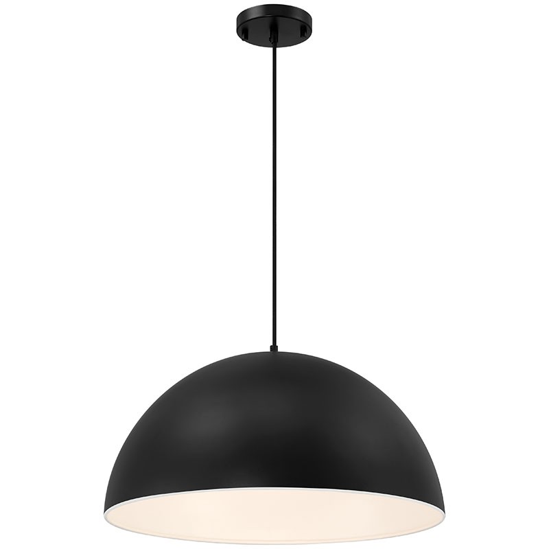 Access 23768-MBL Huck LED 19.5 inch Matte Black Pendant Ceiling Light