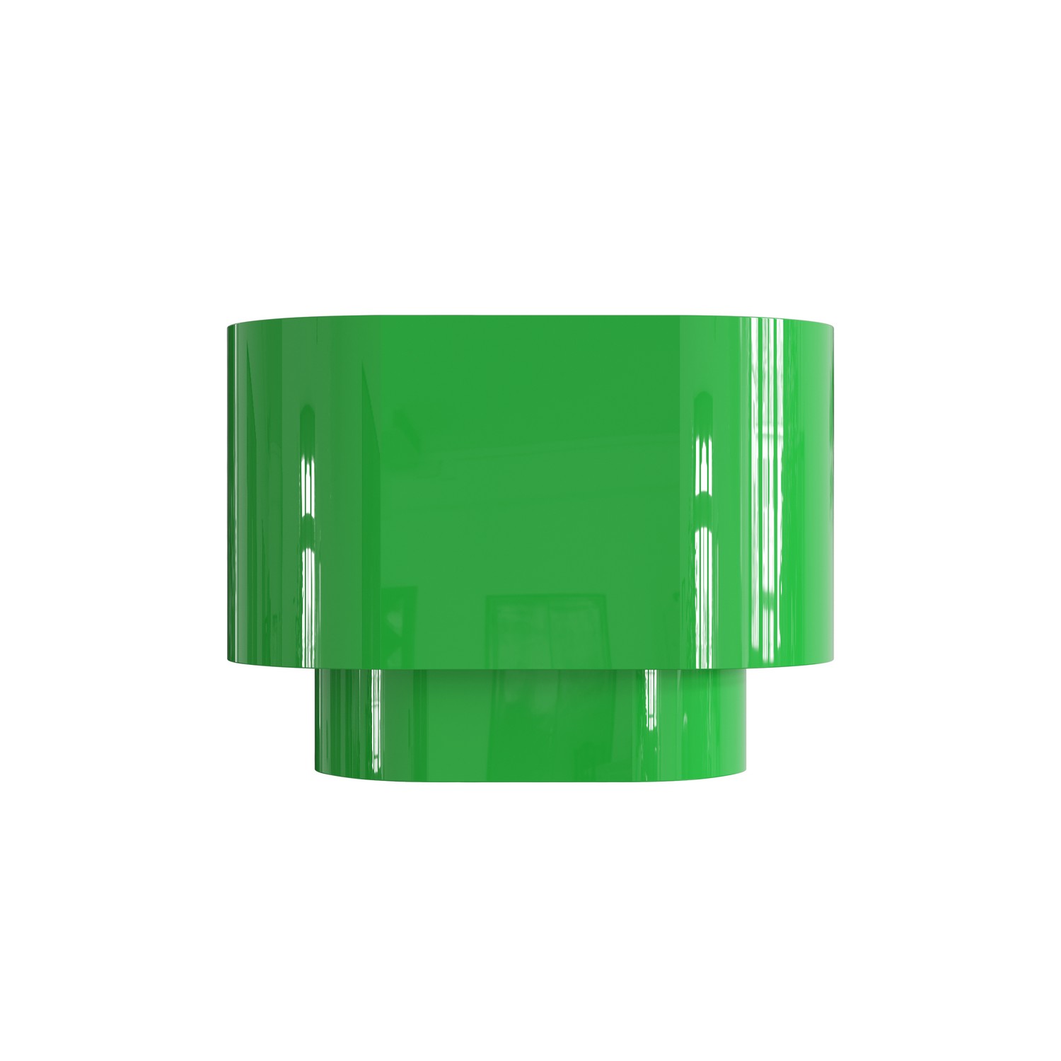 Shiny Apple Green Wall Sconce from the Springview Collection