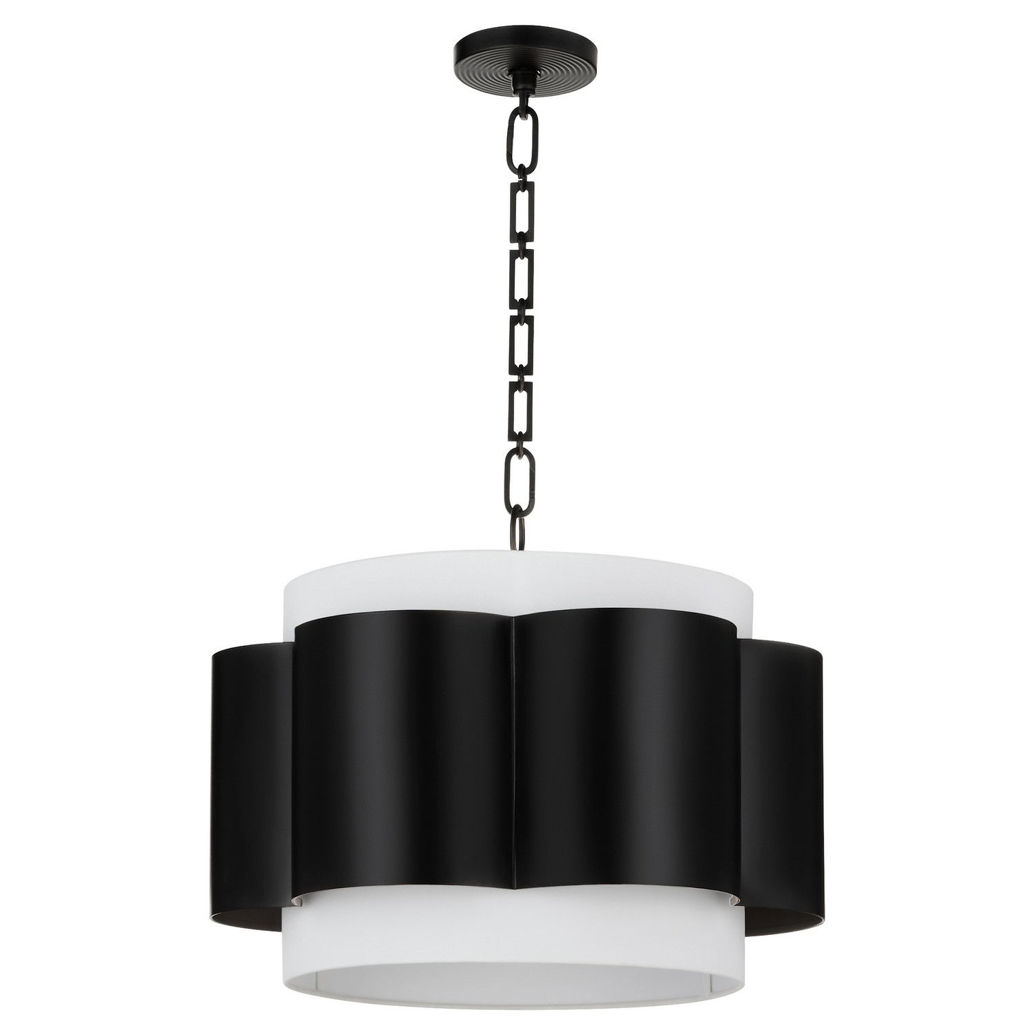 Matte Black Pendant from the Belinder Collection