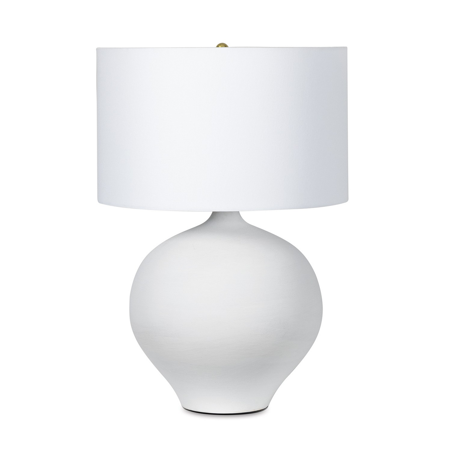 White Table Lamp Fr… - image