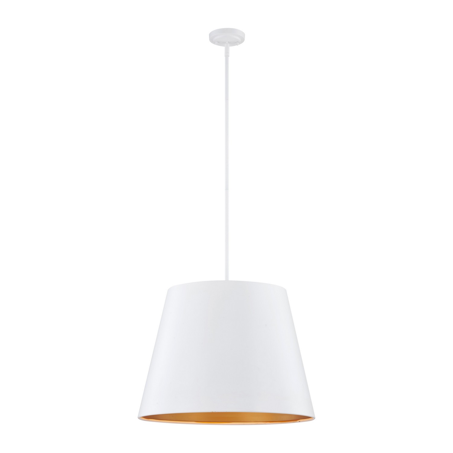 Matte White Pendant from the Allson Collection