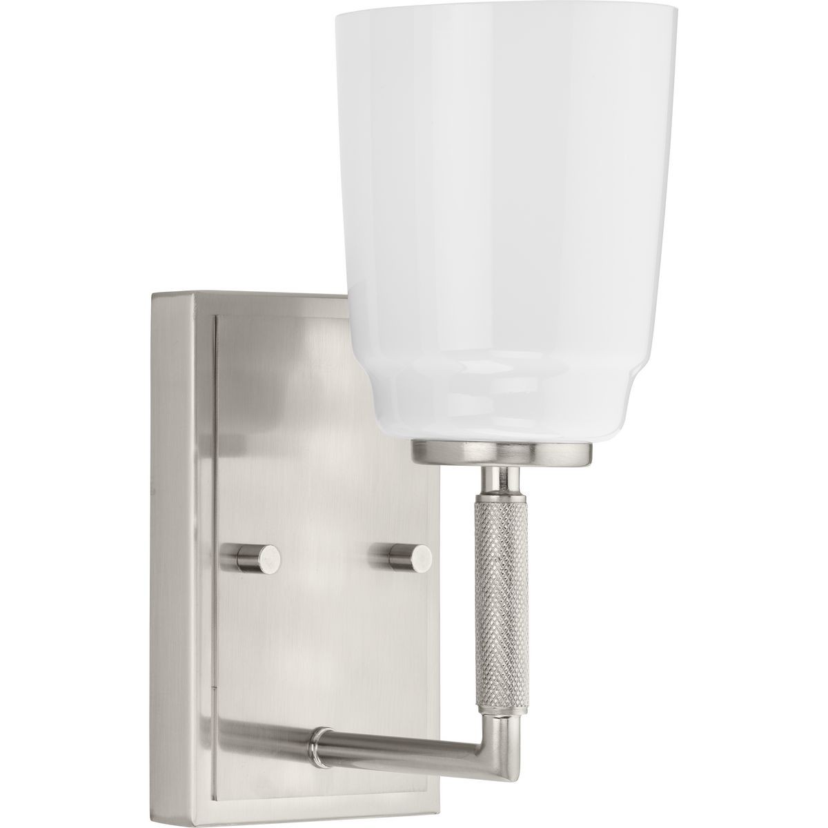 Progress P300503-009 Spenser 1 Light 5.75 inch Brushed Nickel Vanity Light Wall Light