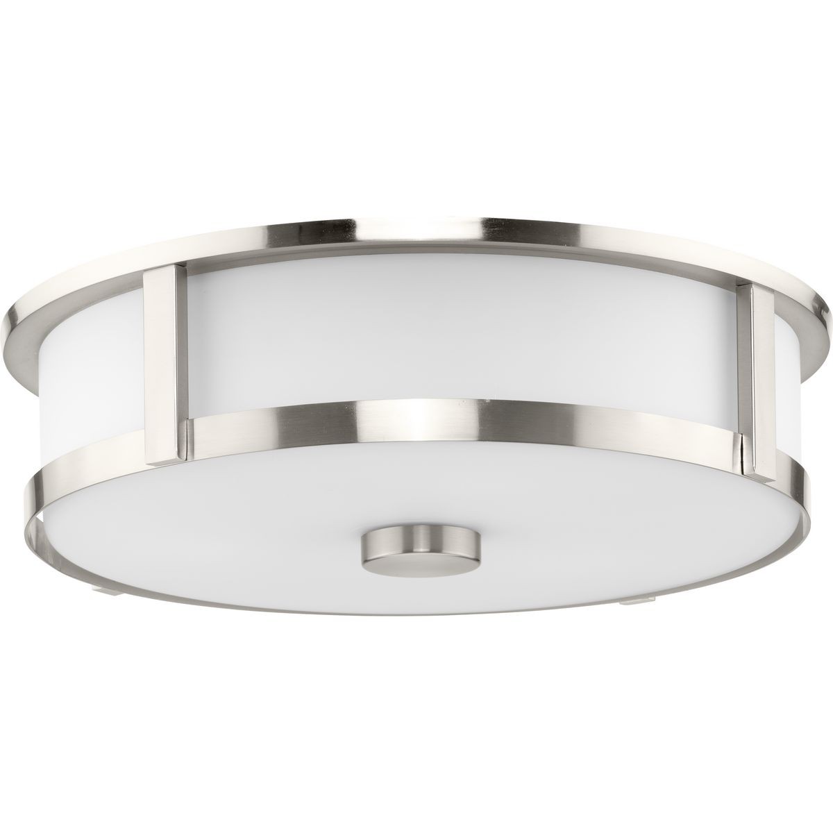 Progress P350281-009 Gilliam LED 16.12 inch Brushed Nickel Flush Mount Ceiling Light