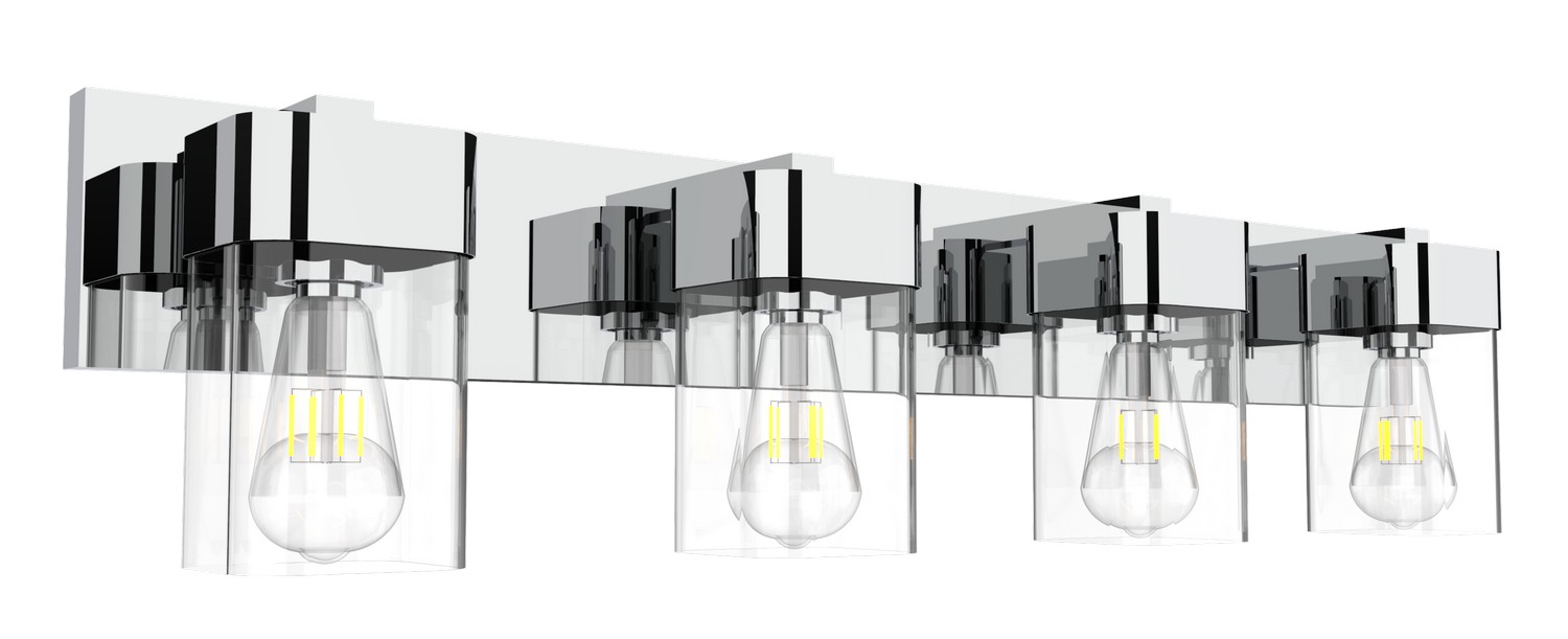 VL1352-4CH - Vinci Lighting - Four Light Vanity - Nora | Fixture This