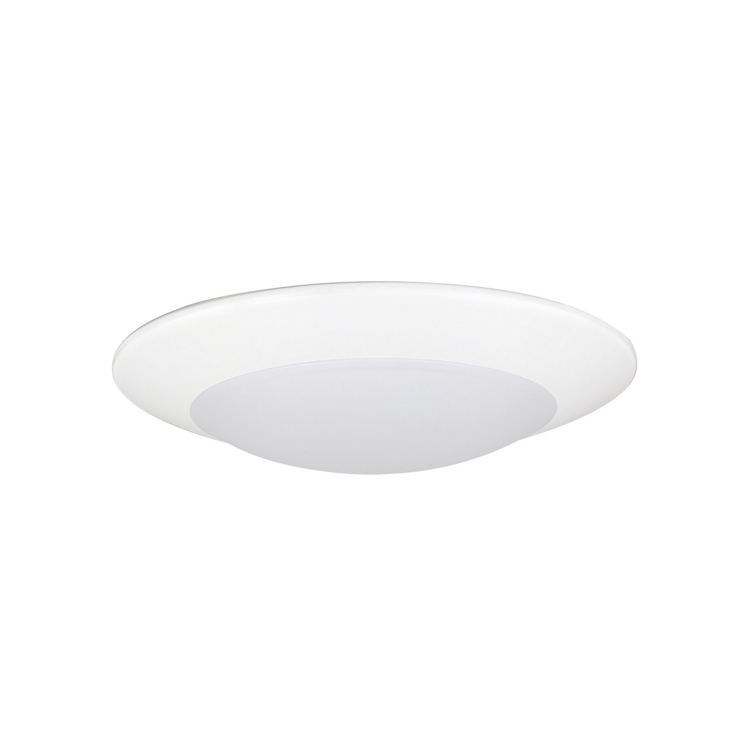 Product image for NORA NCSD-R6TWMPW Nora Lighting LED Flush Mount Matte Powder White 16.00W LED Bulbs Not Included 7.50IN L X 7.50IN W X 1.25IN H