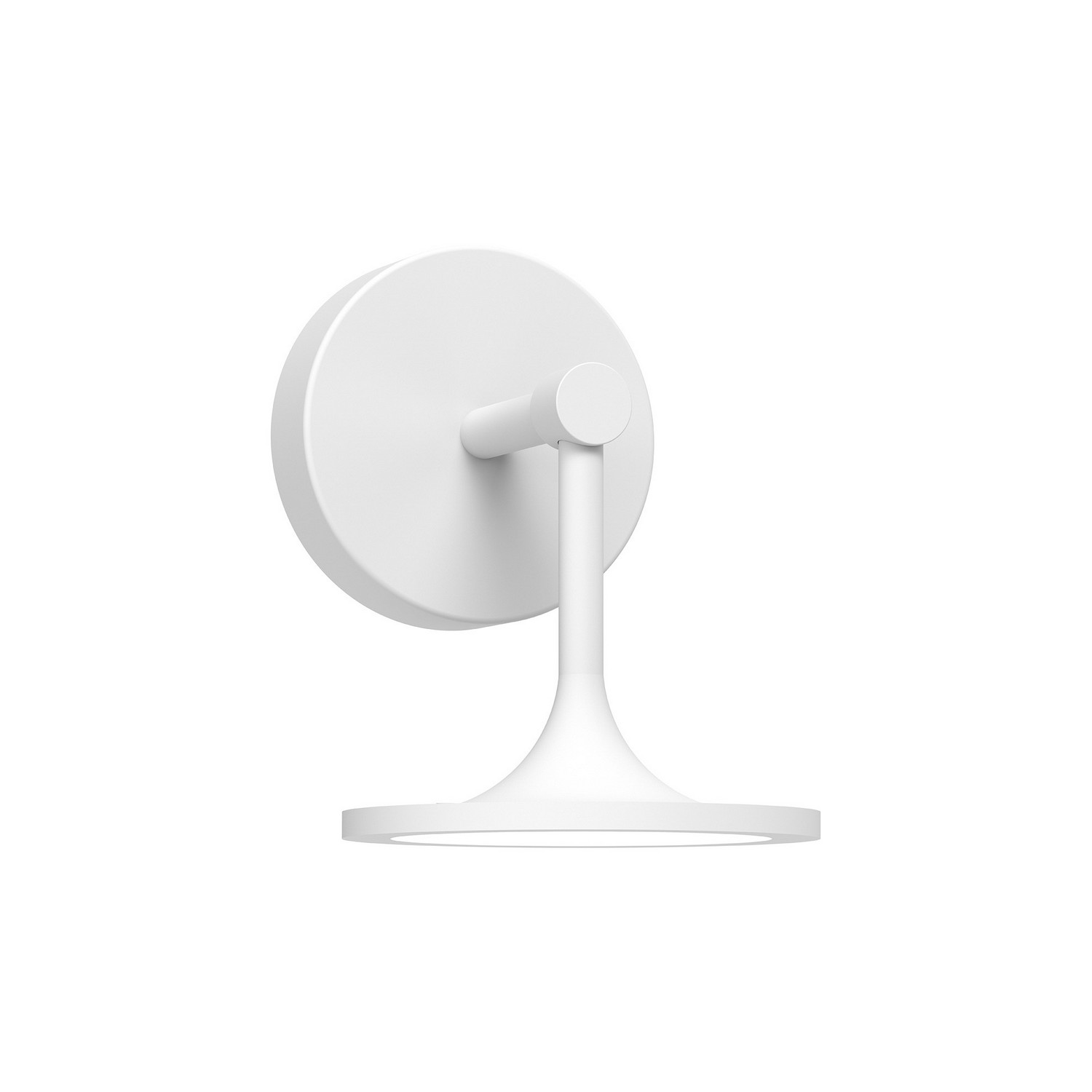 Photos - Chandelier / Lamp Alora White LED Wall Bathroom Vanity Light from the Issa Collection WV418006WH-UNV