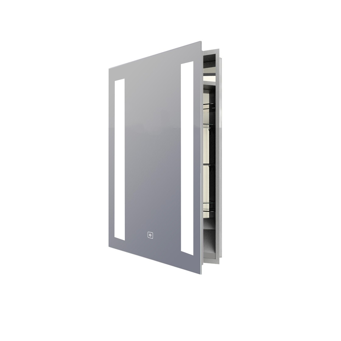 Ascension with Touch Dimming Mirrored Cabinet