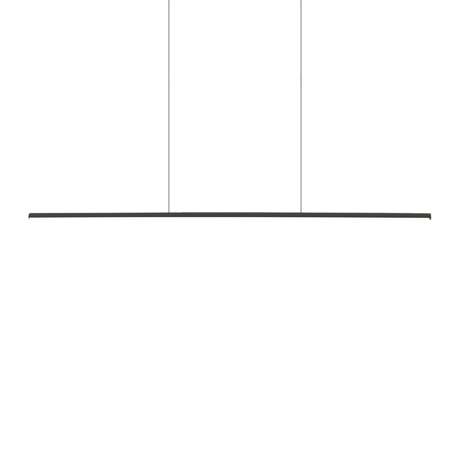 LED Linear Pendant by Kuzco Lighting - Chute Collection, Black Finish - LP14947-BK-UNV