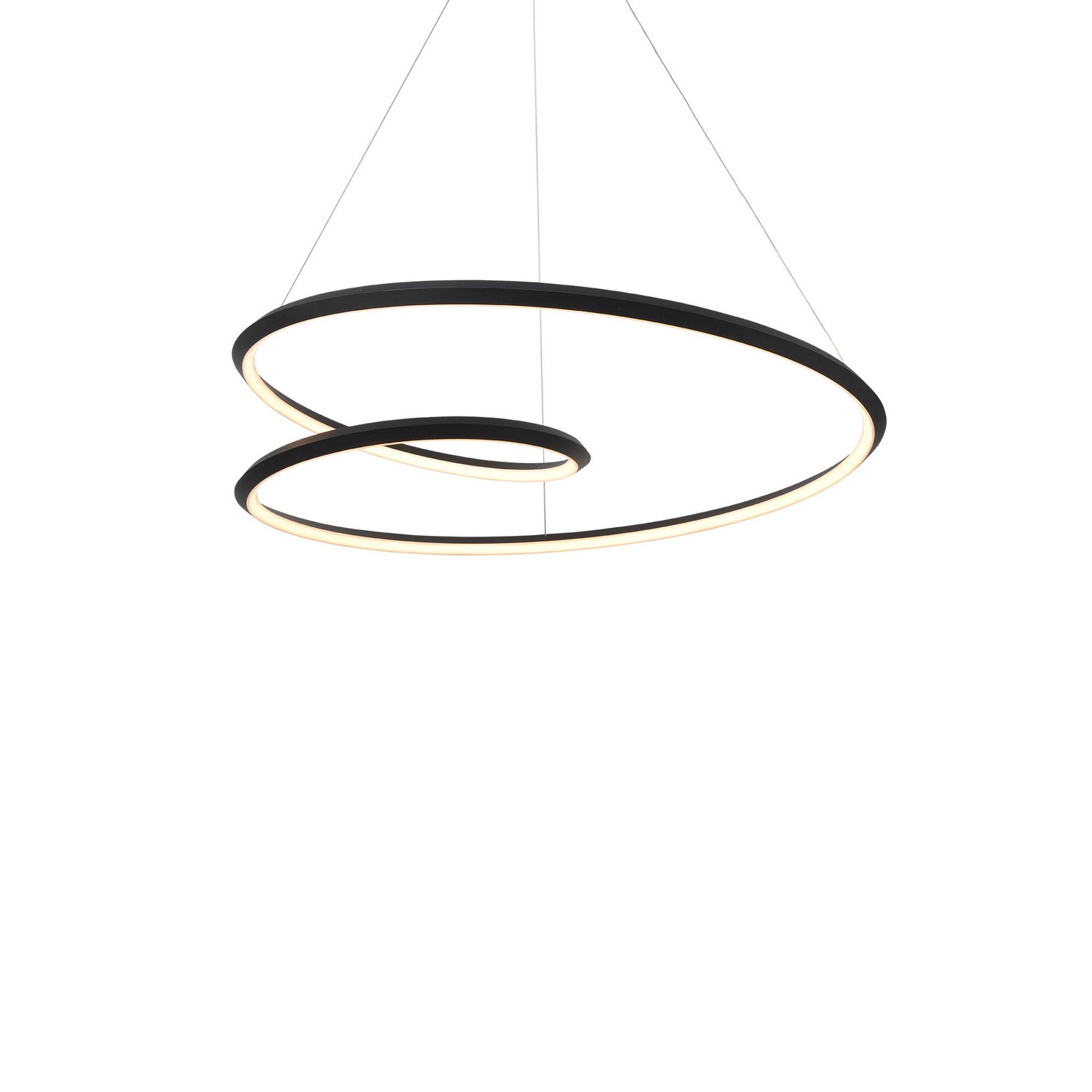 LED Pendant by Kuzco Lighting - Ampersand Collection, Black Finish - PD22332-BK-UNV