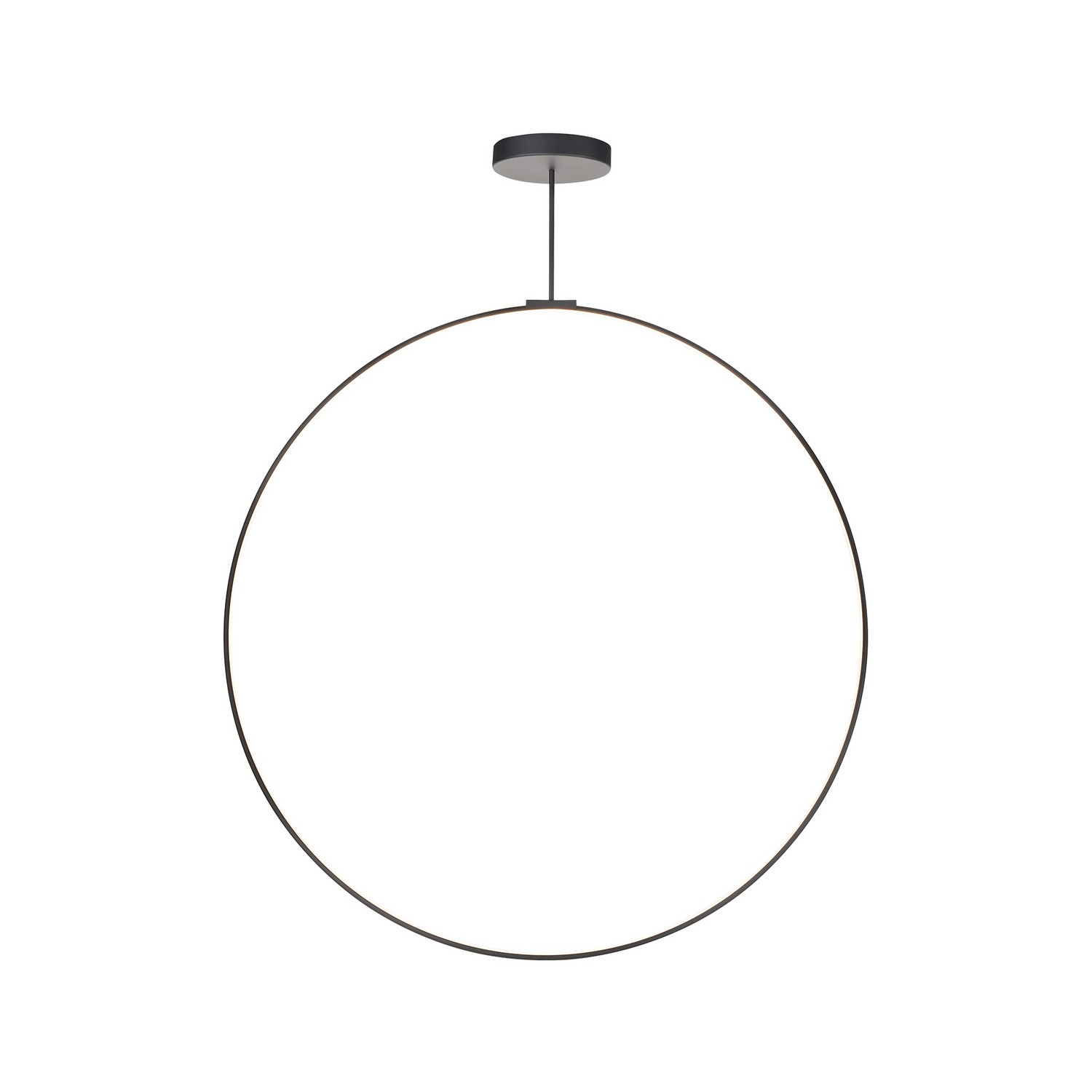 LED Pendant by Kuzco Lighting - Cirque Collection, Black Finish - PD82560-BK-UNV-010