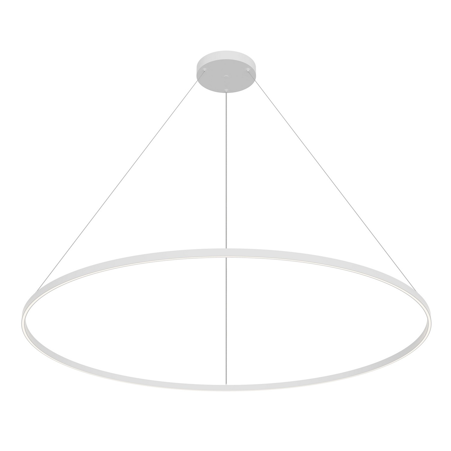 LED Pendant by Kuzco Lighting - Cerchio Collection, White Finish - PD87172-WH-UNV-010