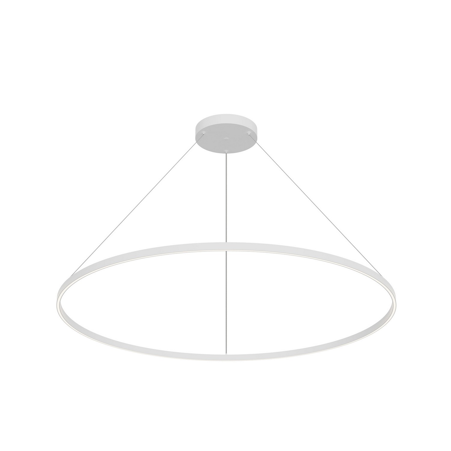 LED Pendant by Kuzco Lighting - Cerchio Collection, White Finish - PD87760-WH-UNV-010