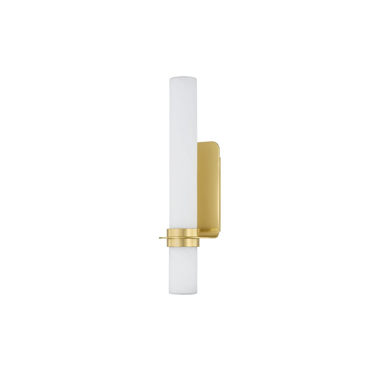 Aged Brass Led Wall… - image