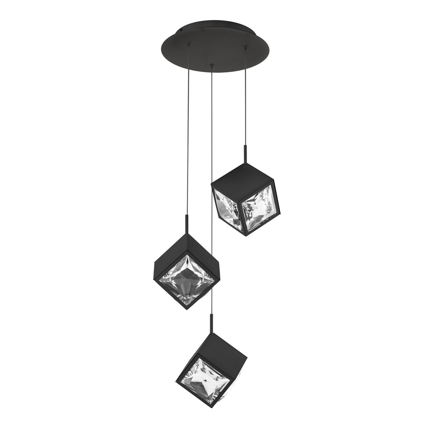 Black Led Chandelie… - image