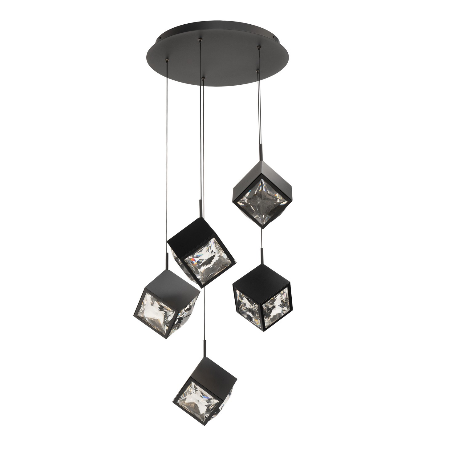 Black Led Chandelie… - image