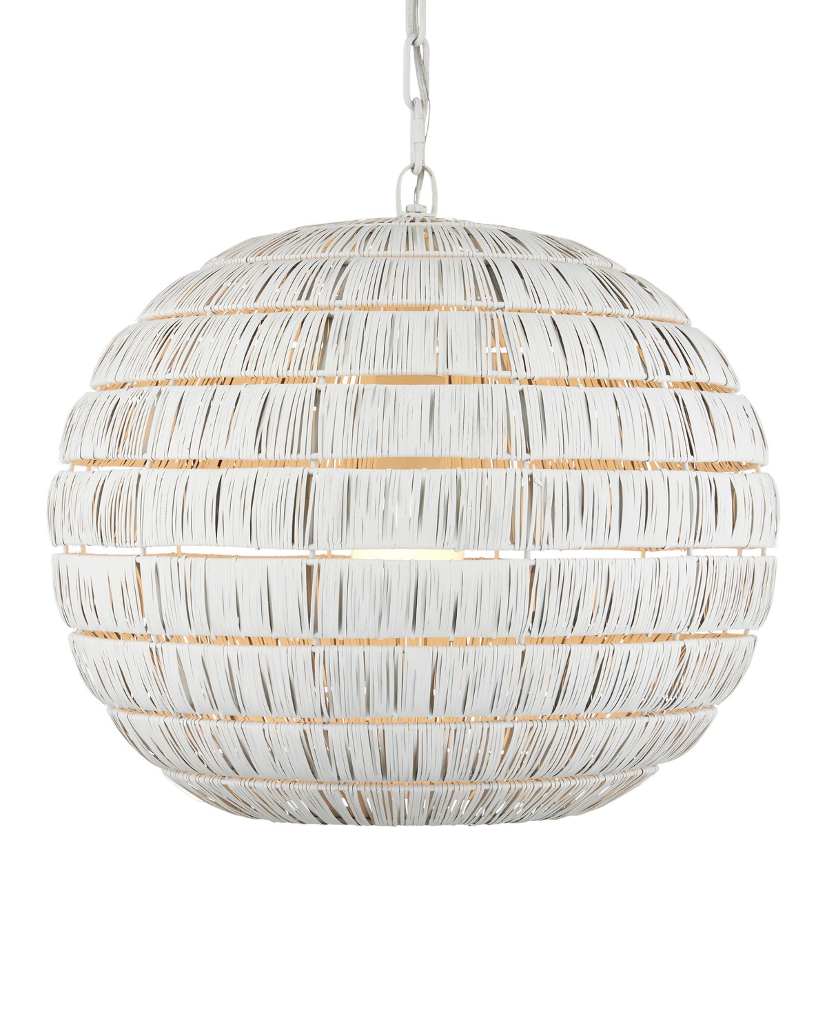 Photos - Chandelier / Lamp Currey & Company White Pendant from the Panopolis Collection 9000-1237