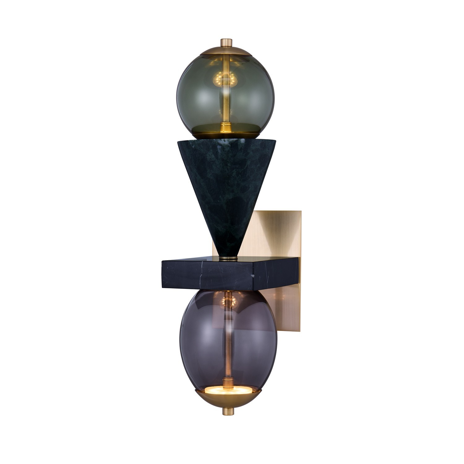 KALC 518721WB LED Wall Sconce Winter Brass Number Of Bulbs