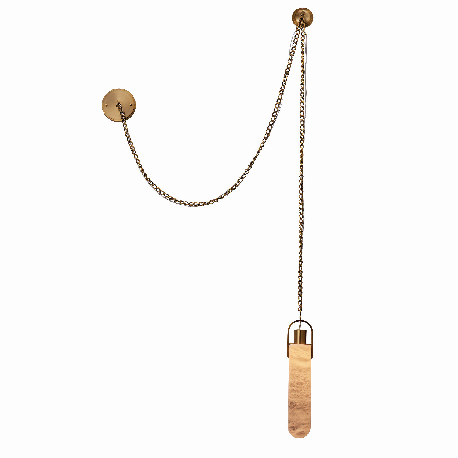KALC 519221WB LED Convertible Sconce/Pendant Winter Brass Number Of Bulbs