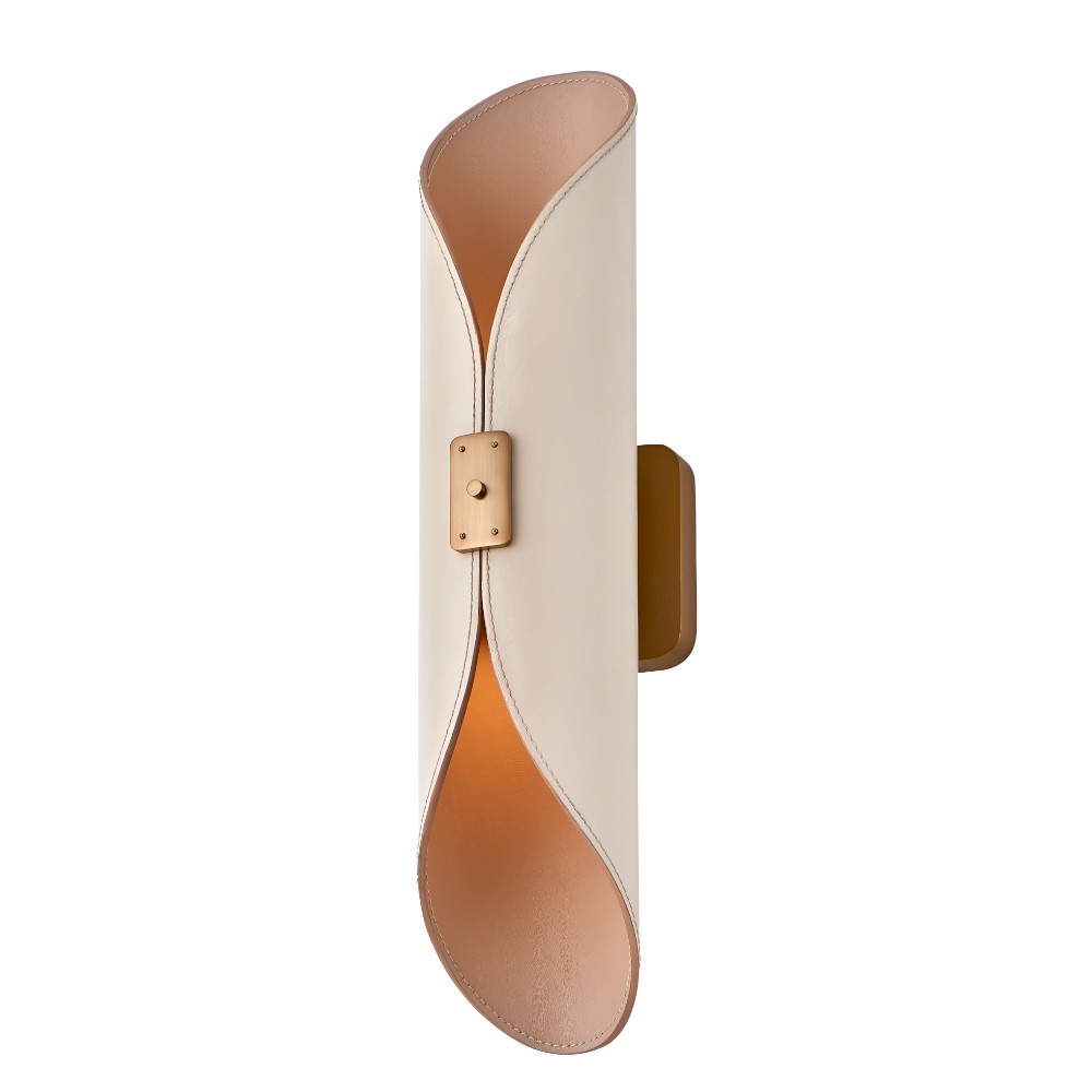 KALC 519922STB LED Wall Sconce Satin Brass Number Of Bulbs