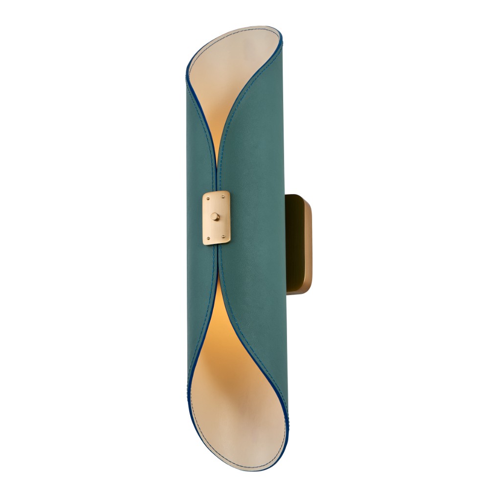 KALC 519923STB SATIN BRASS LED WALL SCONCE