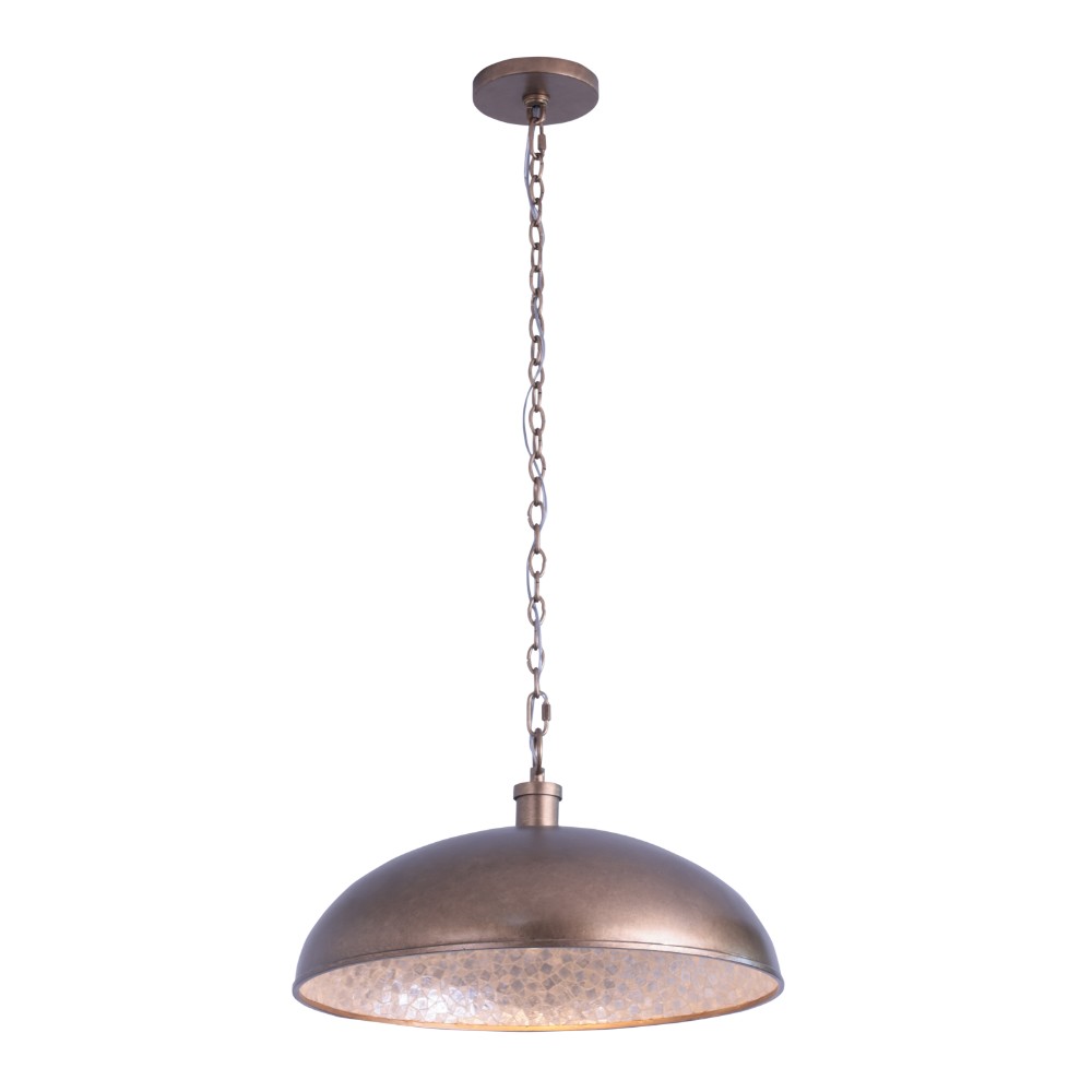 KALC 520455PAB One Light Pendant Pearlized Antique Brass Number Of Bulbs 1