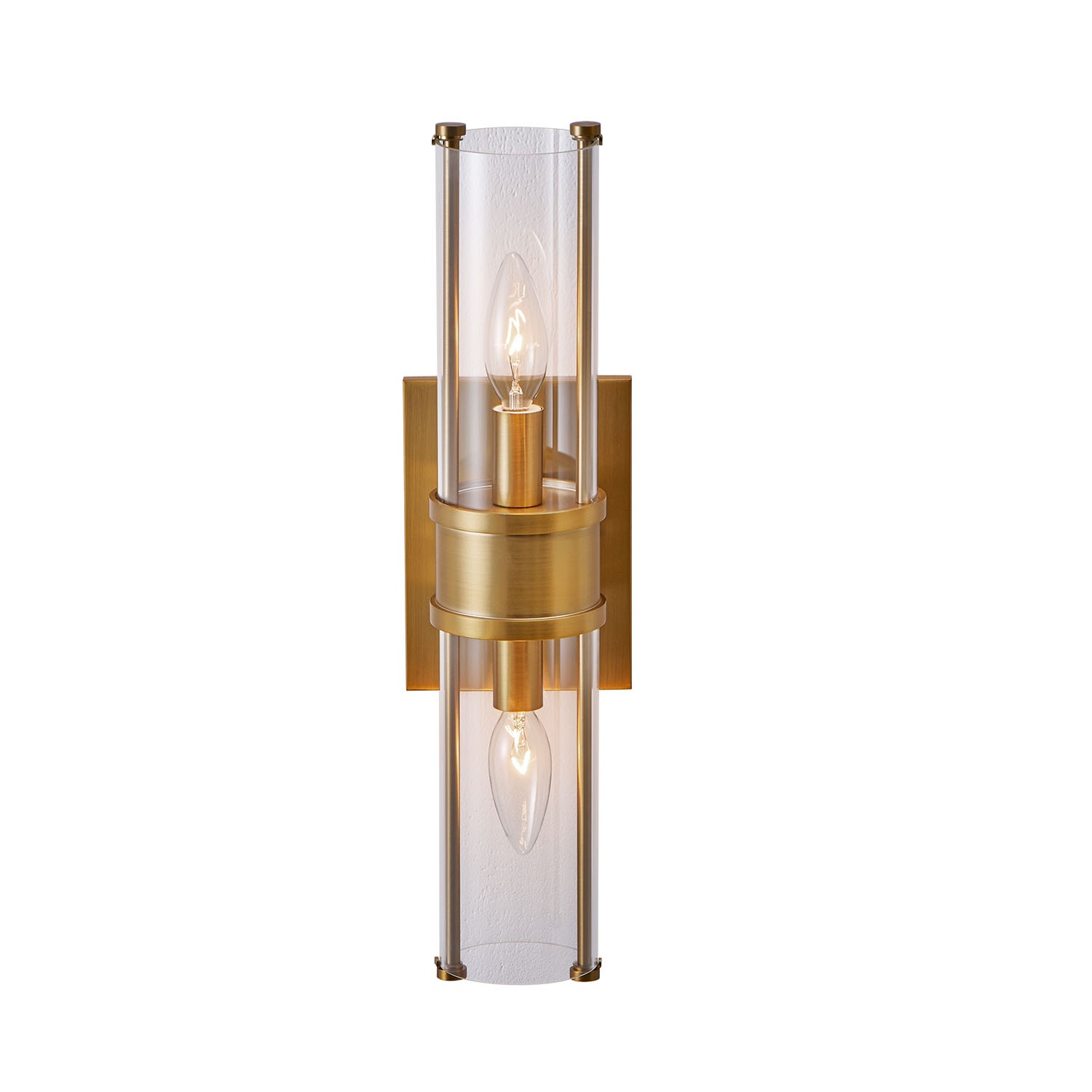 KALC 521332VGB Two Light Wall Sconce Vintage Brass Number Of Bulbs 2