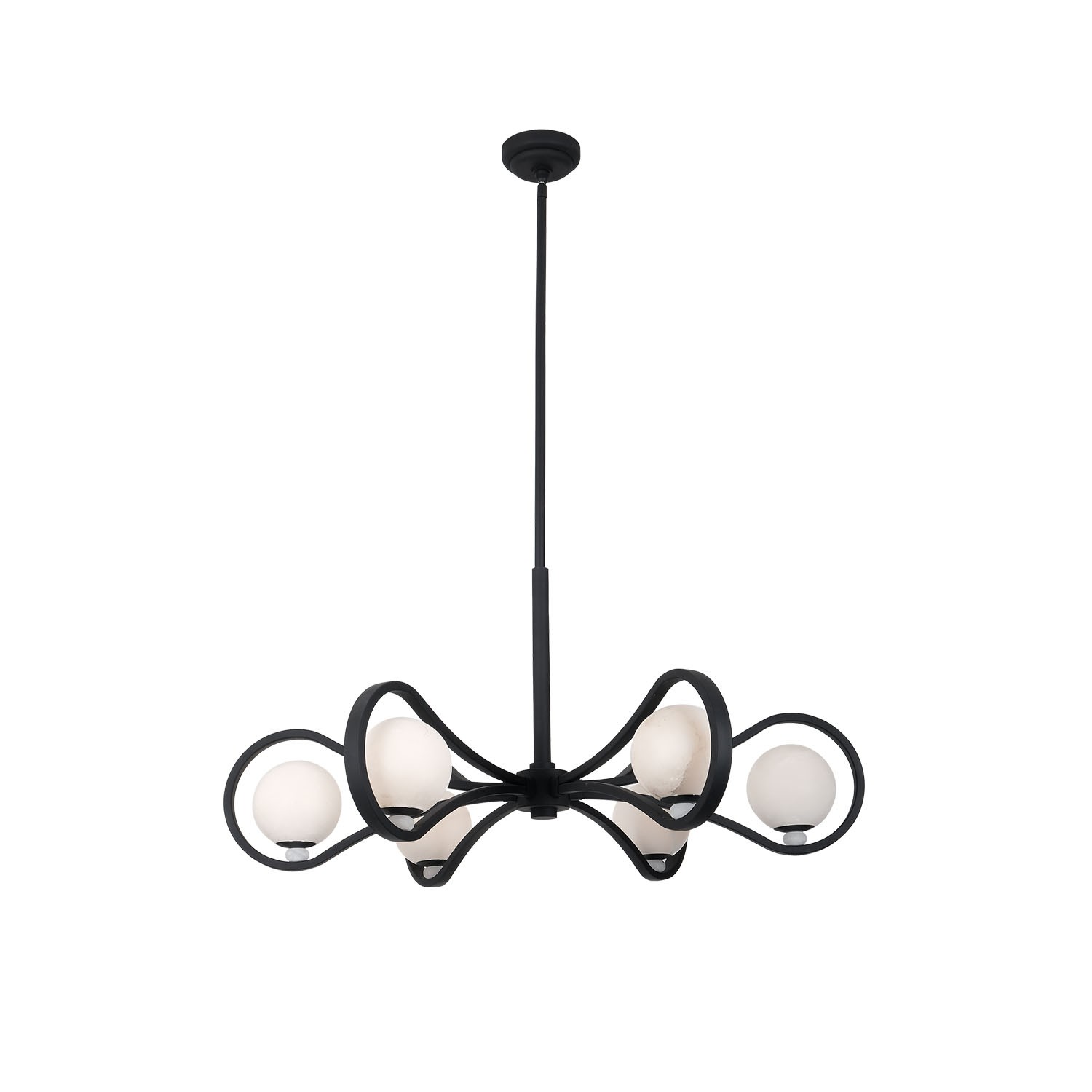 KALC 521856MB LED Pendant Matte Black Number Of Bulbs 6
