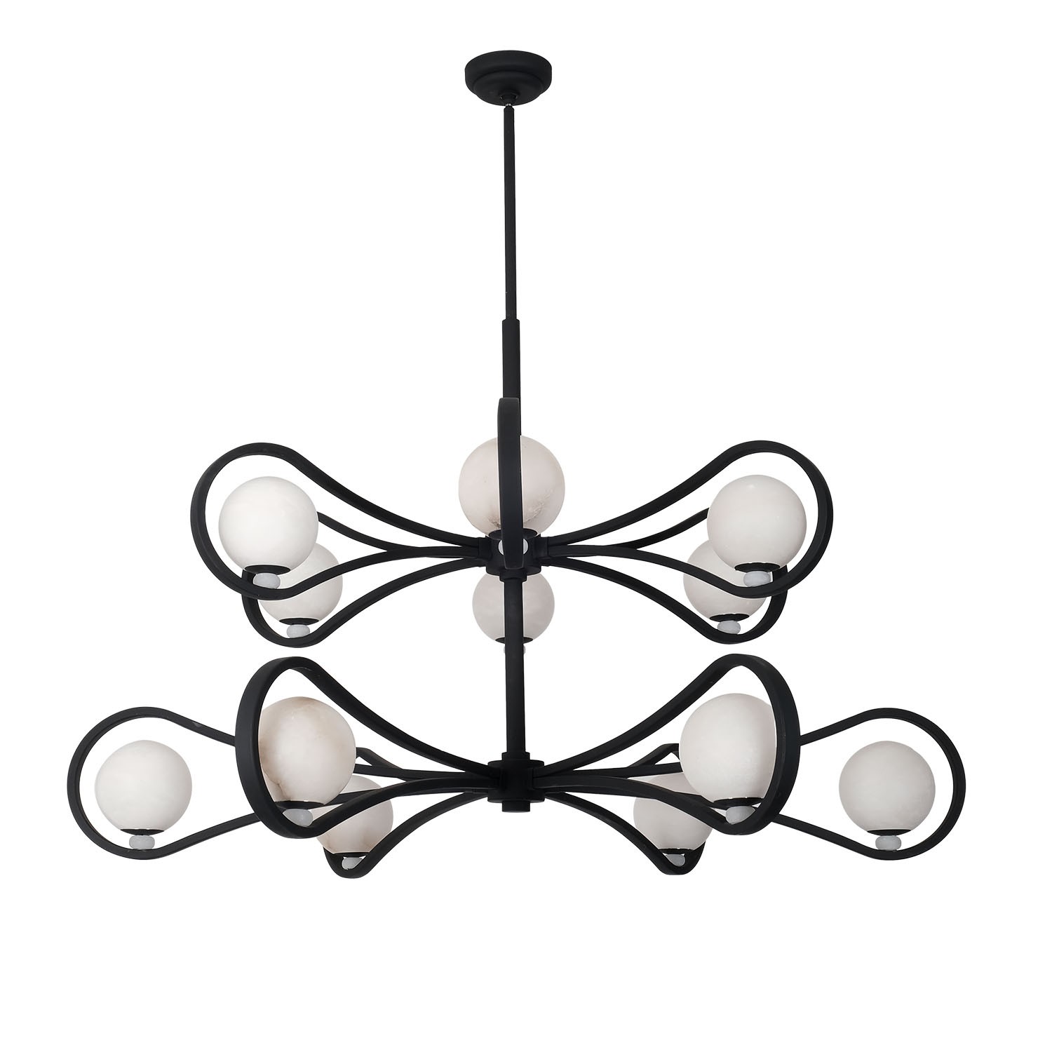 KALC 521857MB LED Pendant Matte Black Number Of Bulbs 12
