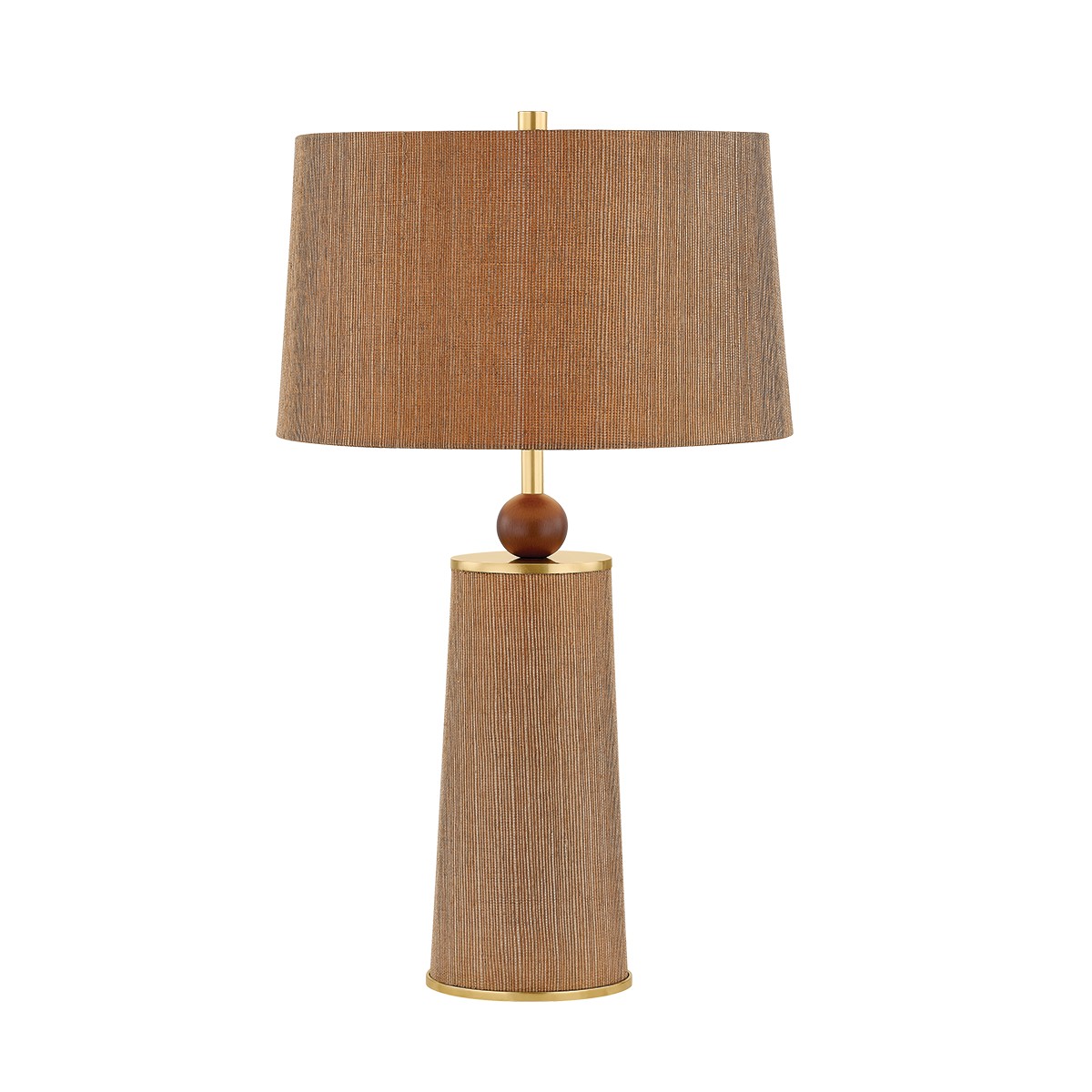 Aged Brass Table La… - image