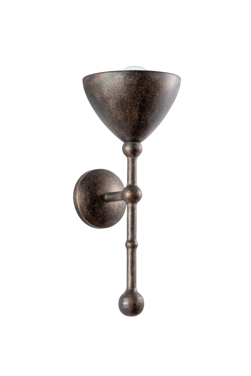 Photos - Chandelier / Lamp Patina Troy Lighting Black  Gold Wall Sconce from the Vishal Collection B2319-BPG 