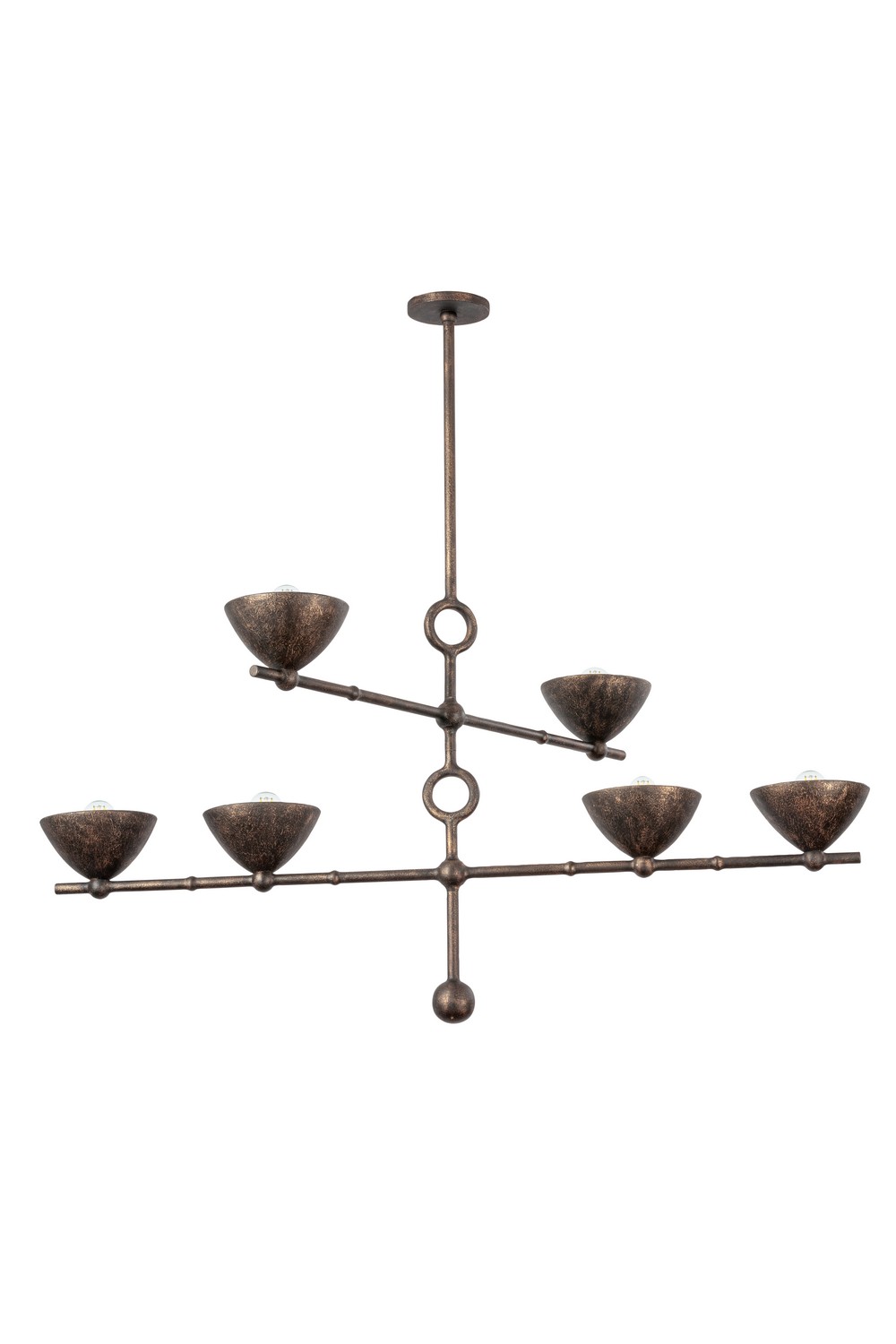 Vishal Six Light Chandelier