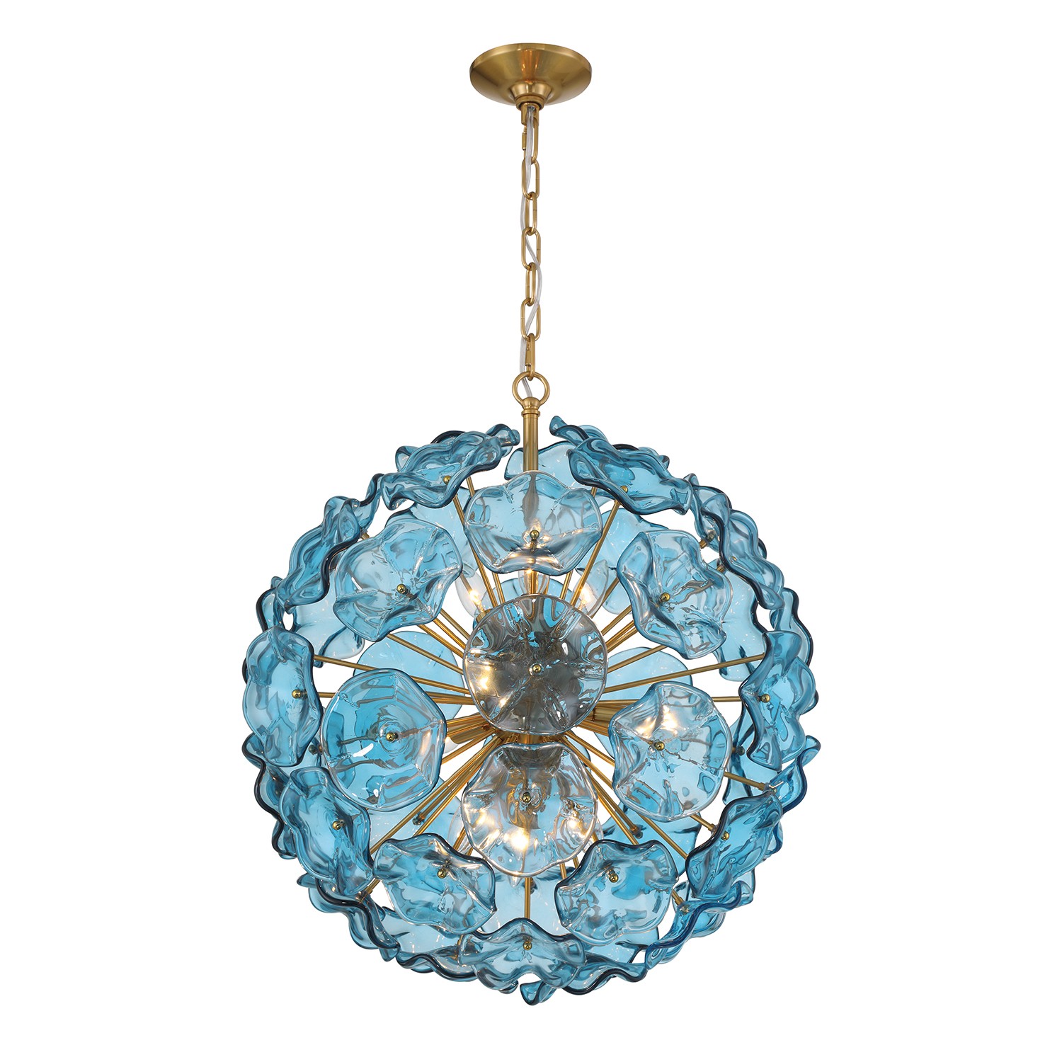Aged Brass Pendant … - image