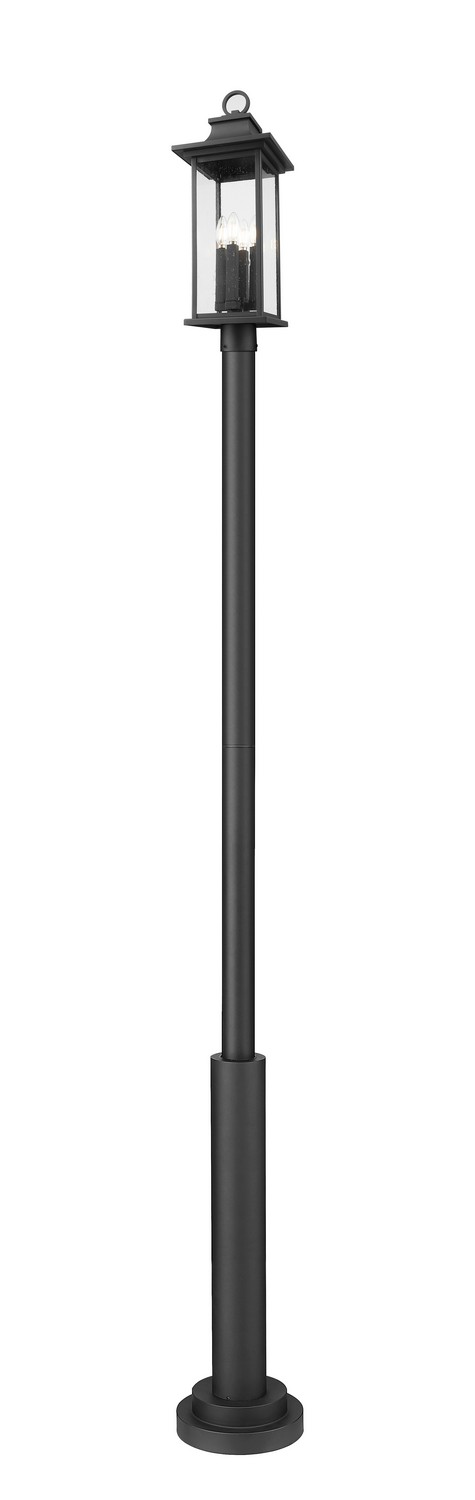 Black Outdoor Post … - image