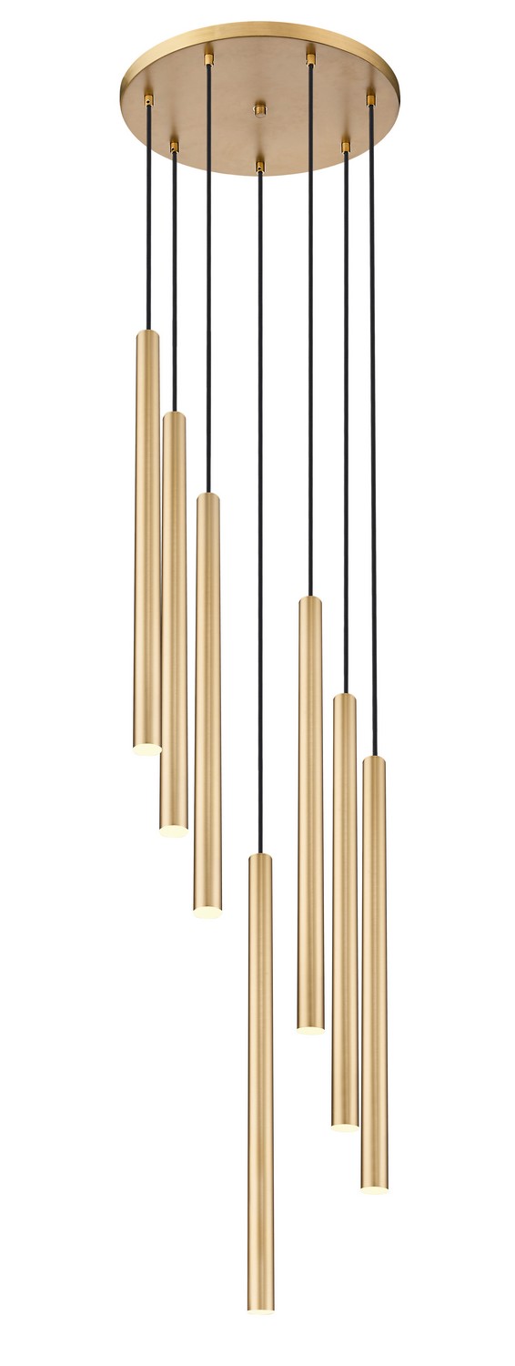 Modern Gold Led Cha… - image