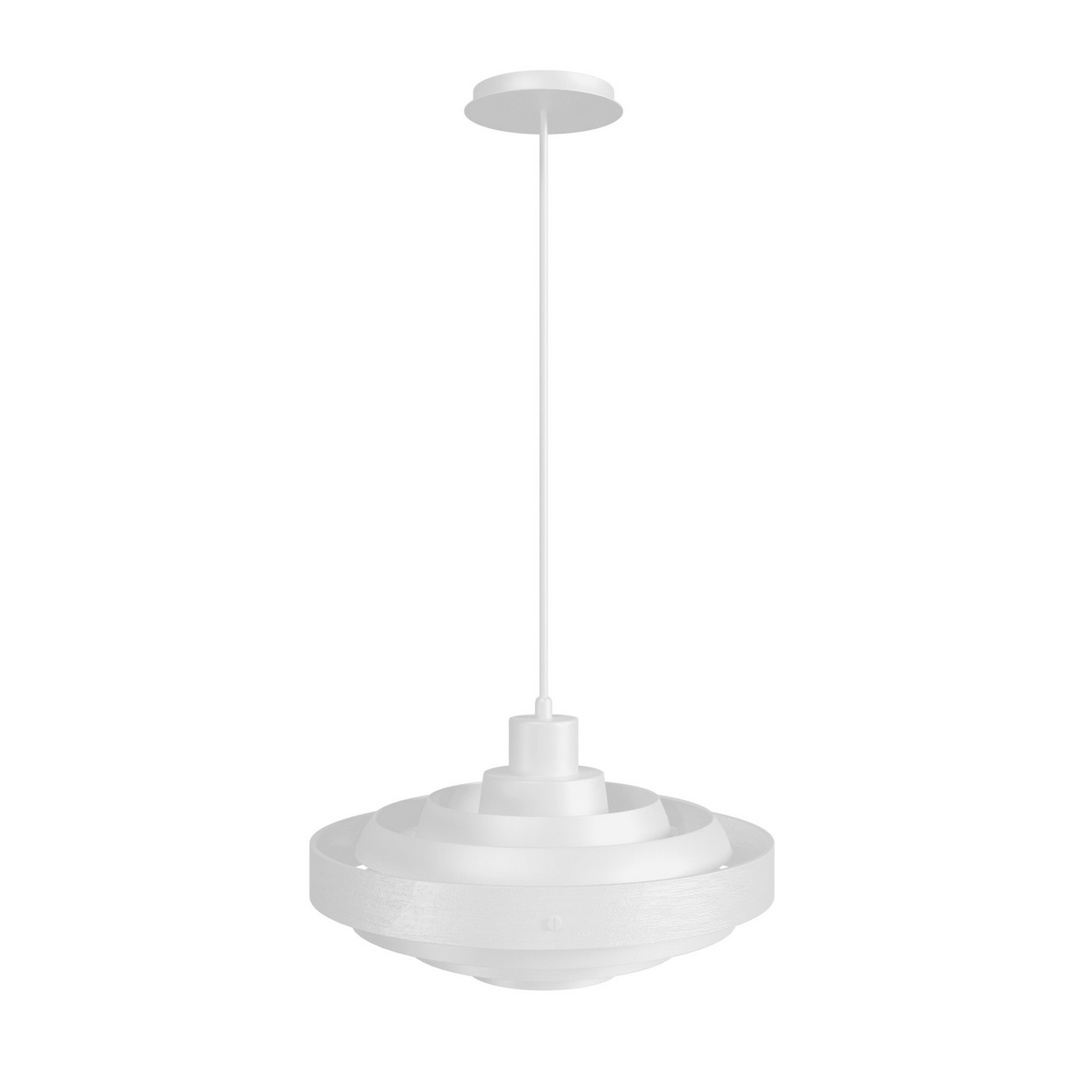 Photos - Chandelier / Lamp Avenue Lighting White Pendant from the Newport Collection HF1952-WHT