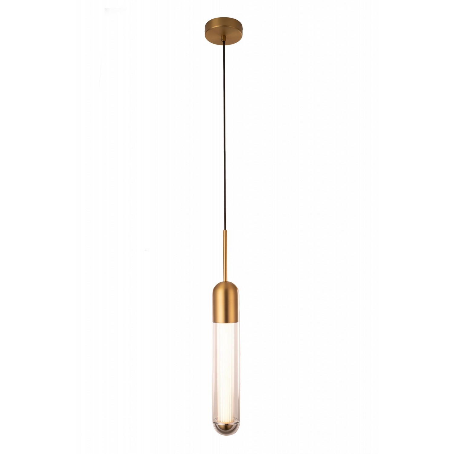 Aged Brass Led Pend…