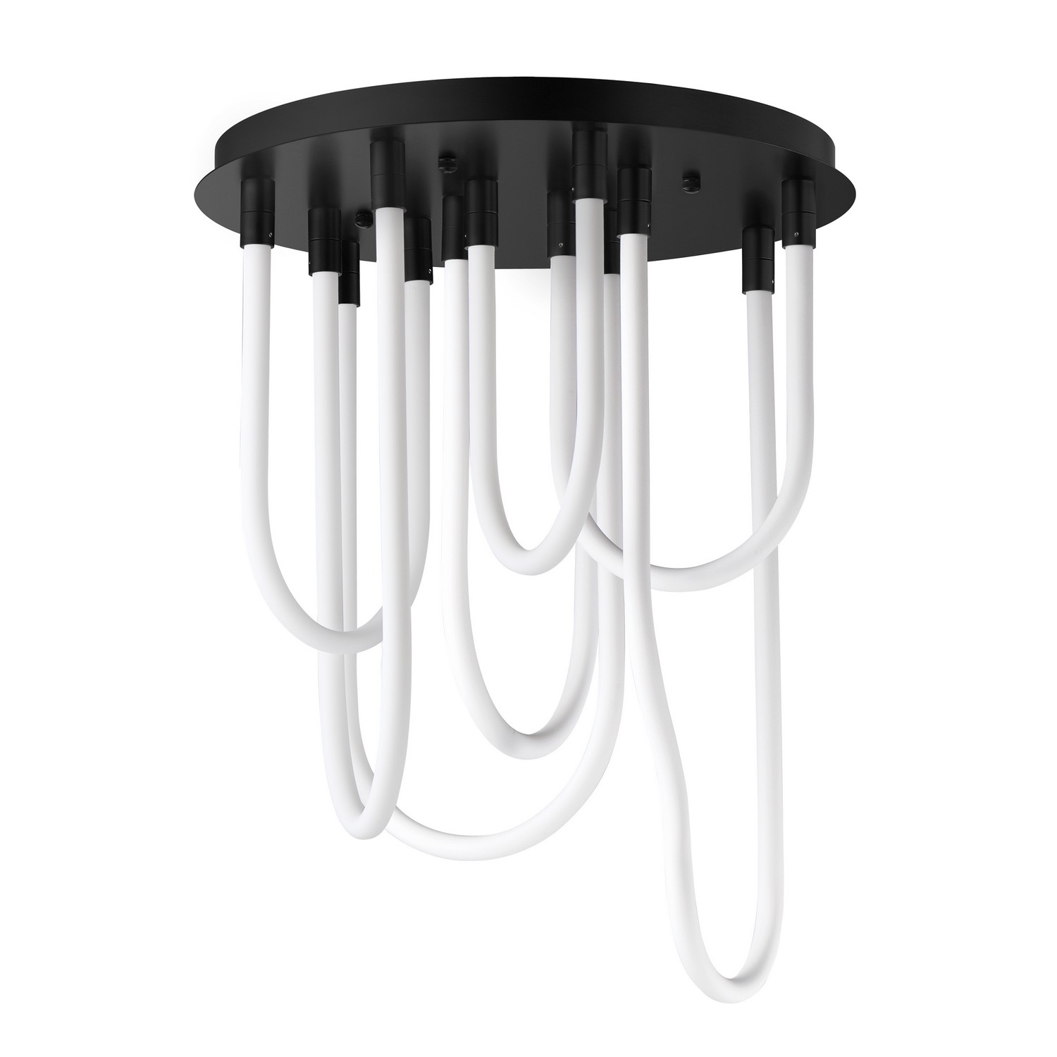 Black Led Flush Mou… - image