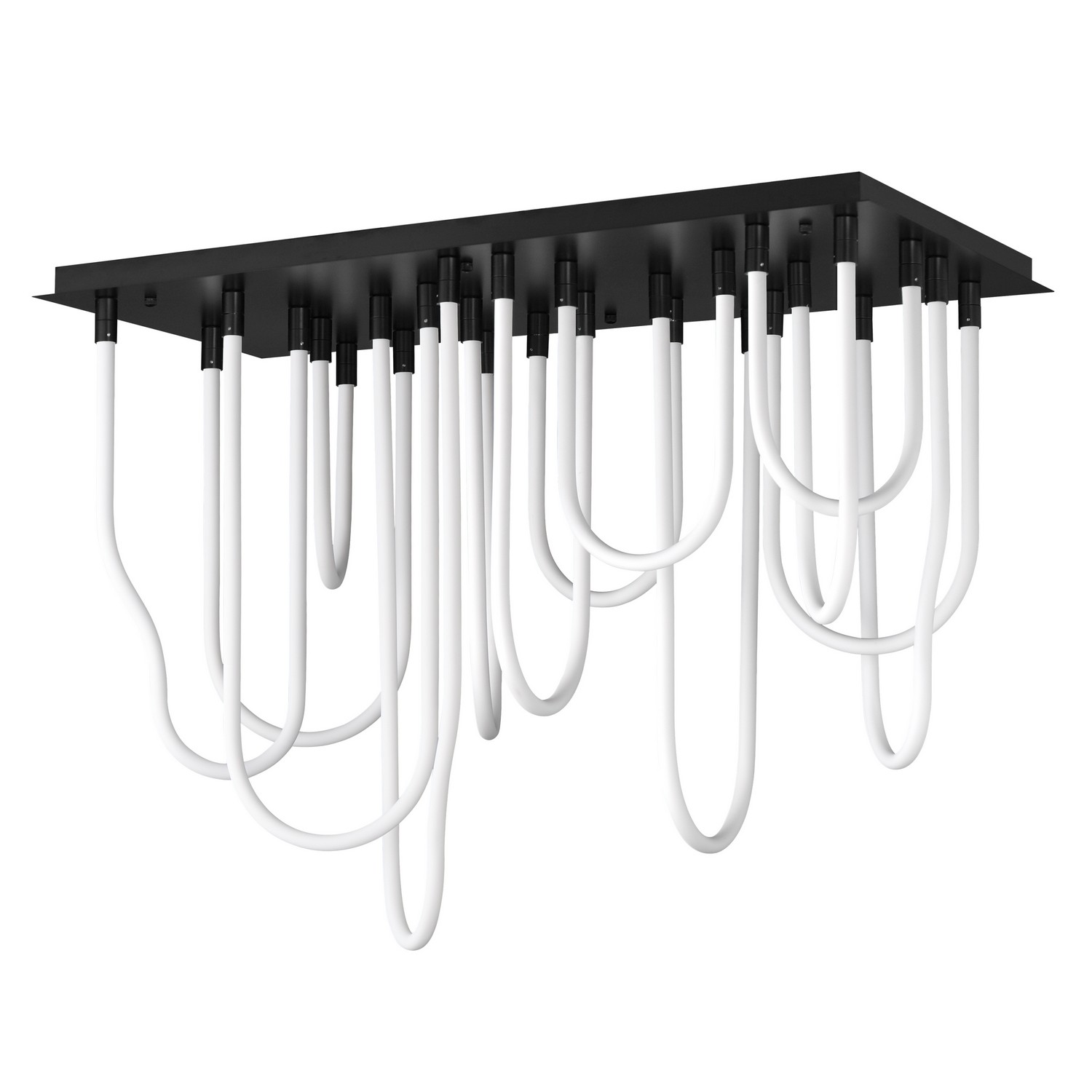 Black Led Flush Mou… - image