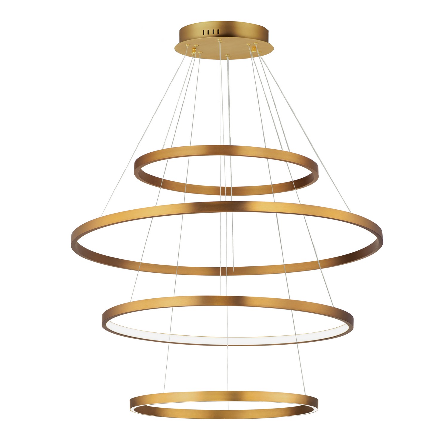 Gold Led Pendant Fr… - image