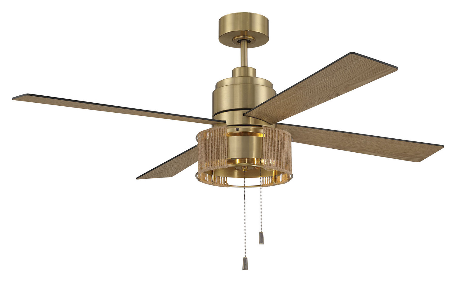 Satin Brass 52" Cei… - image