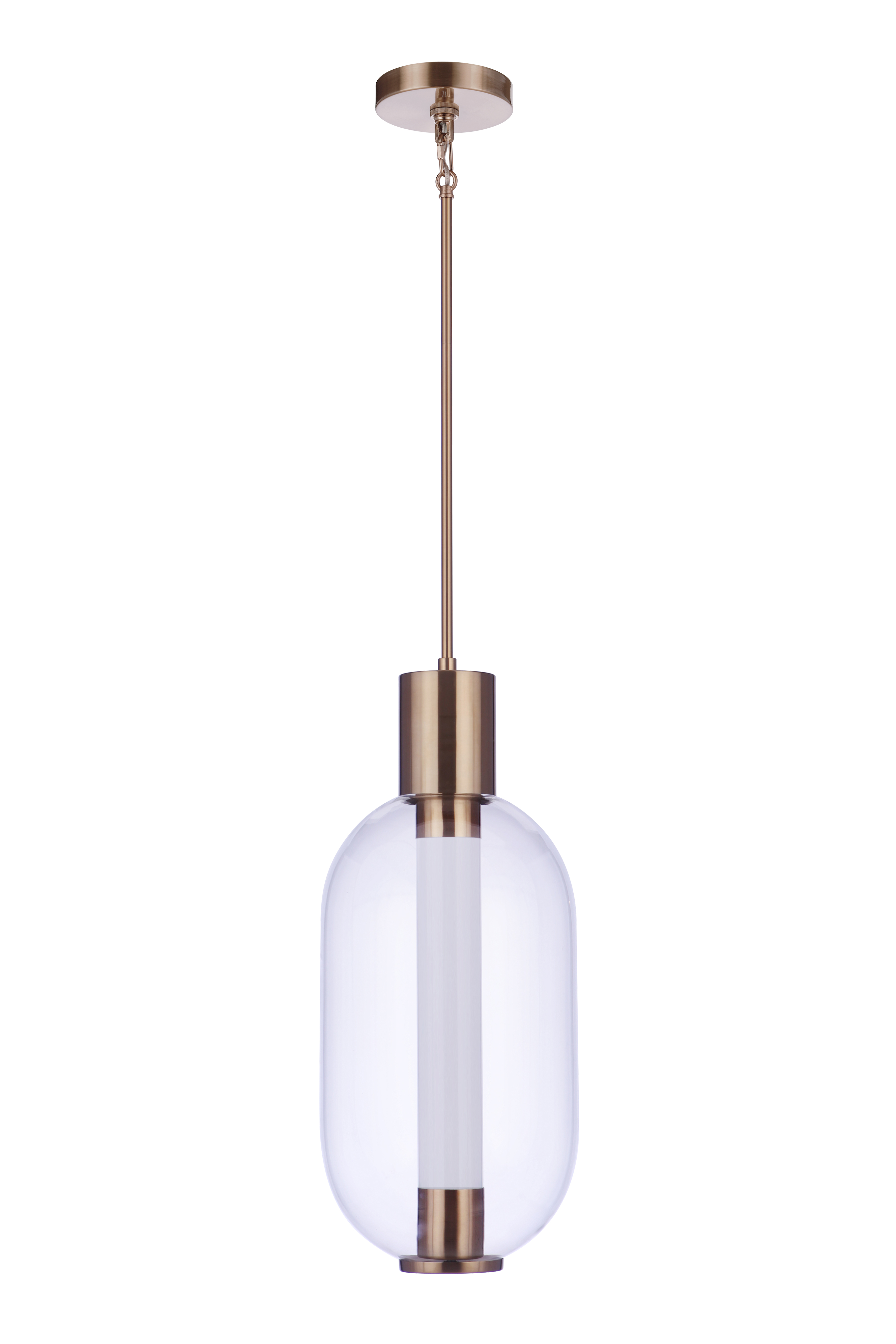 Satin Brass Led Pen… - image
