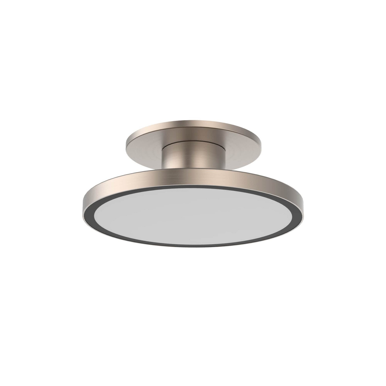 Brushed Nickel LED Flush Mount from the Twist-N-Lite Collection
